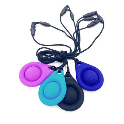 Silicone Chew Necklace for Kids with Autism and Sensory Needs