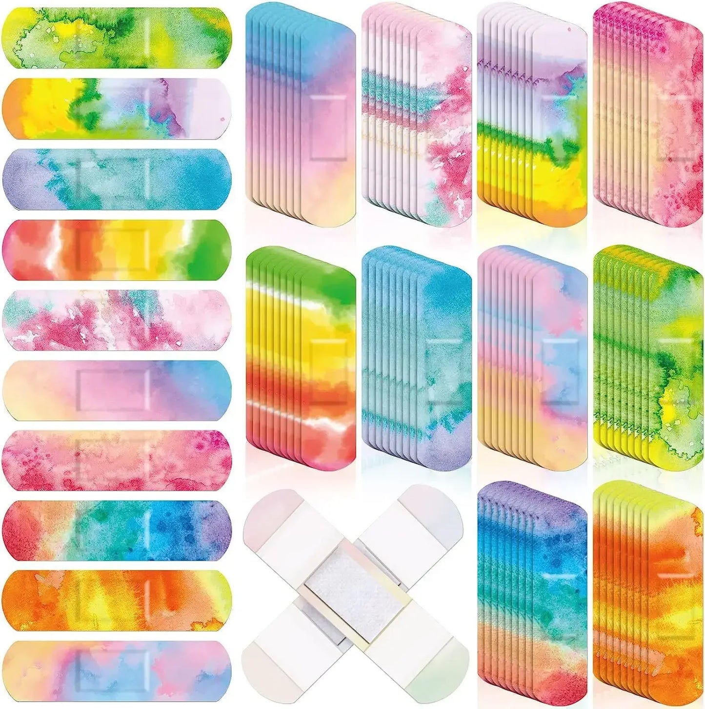 10pcs Cartoon Mermaid Horse Adhesive Bandages for Kids
