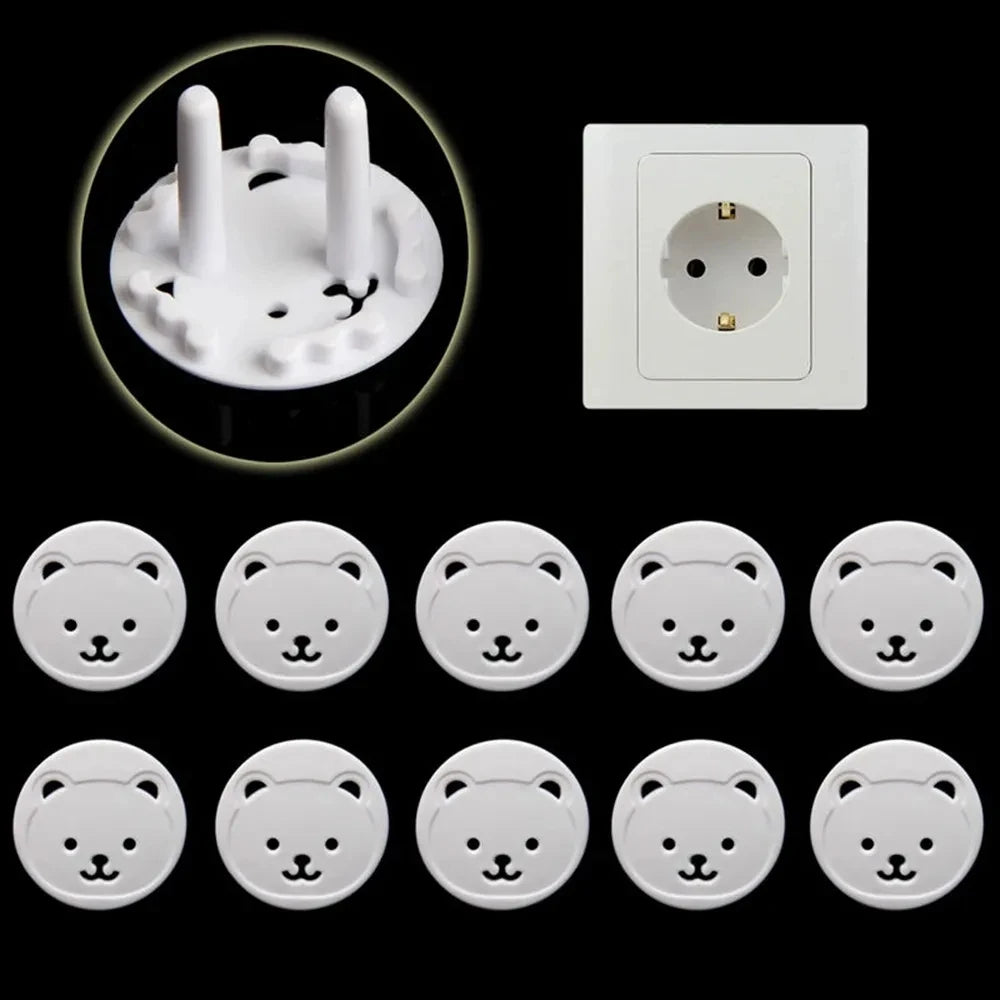 10 Pack Baby Safety Socket Covers for Child Protection