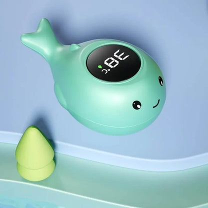 Whale Baby Bath Water Temperature Meter Floating Toy