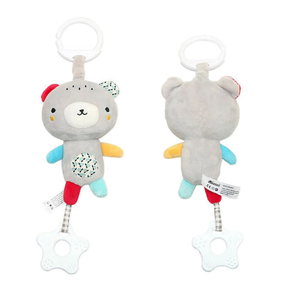 Plush Baby Rattles and Teething Toys for Early Learning