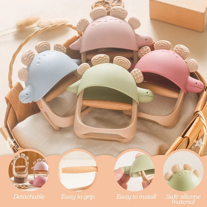 Silicone Baby Teether Gloves for Soothing Gums