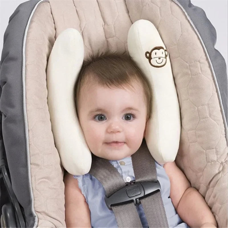 Baby Head and Neck Support Pillow for Car Seats and Strollers