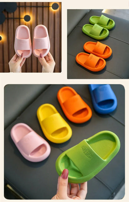 Breathable Non-Slip Summer Slippers for Kids – Indoor & Beach