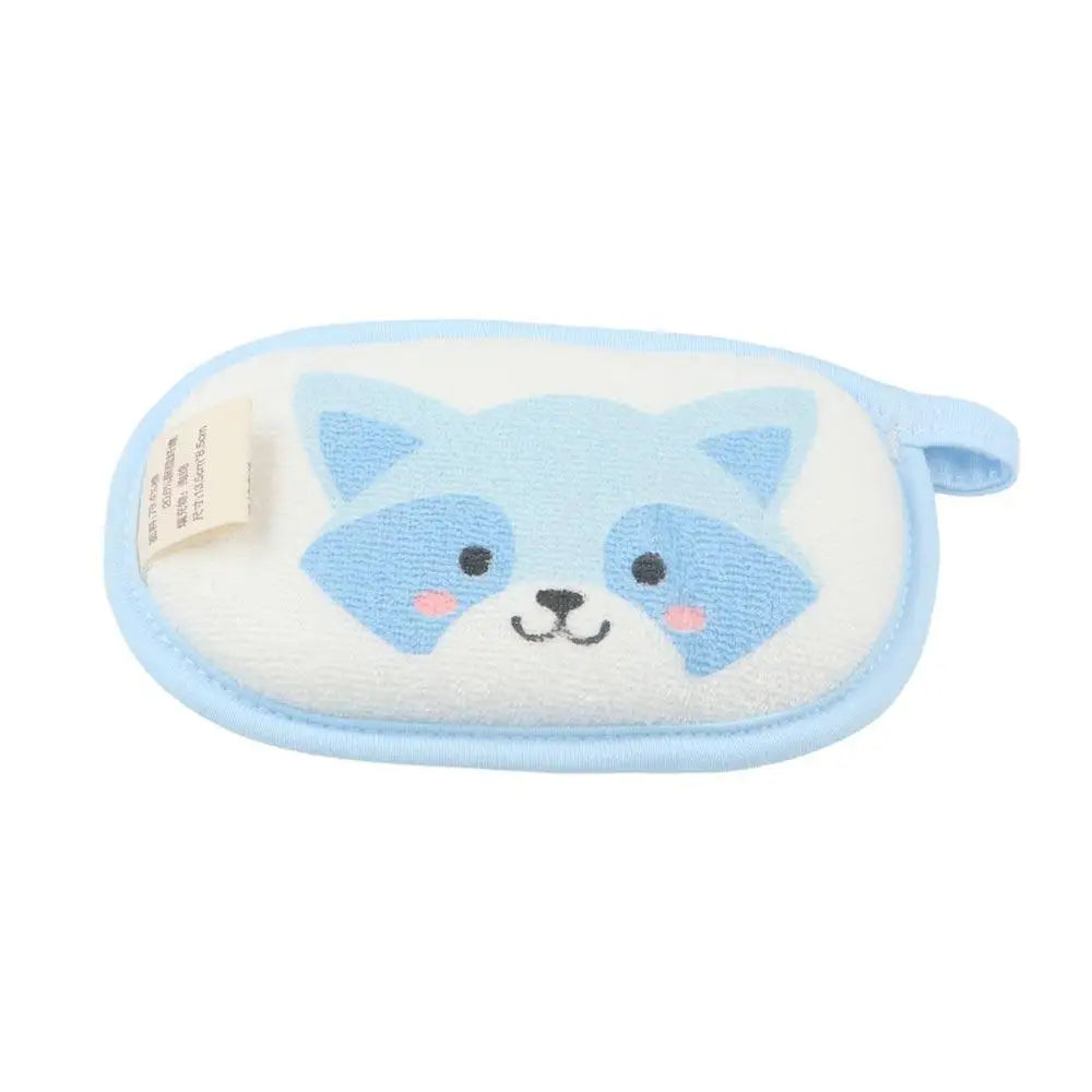 Cartoon Animal Bath Massager and Body Scrubber Sponge