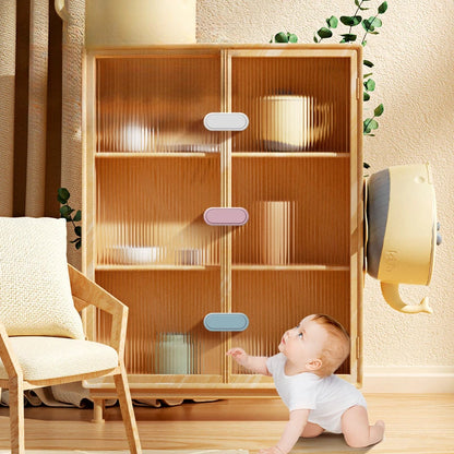 Child Safety Drawer Latch - Cabinet Lock for Kids