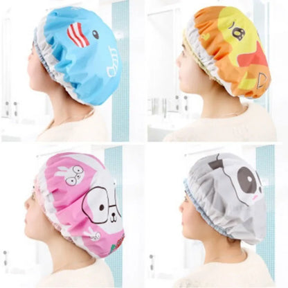 Waterproof Baby Shampoo Cap for Kids with Ear Protection