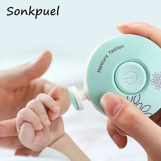 Electric Nail Trimmer for Babies and Kids - Safe Nail Care Tool