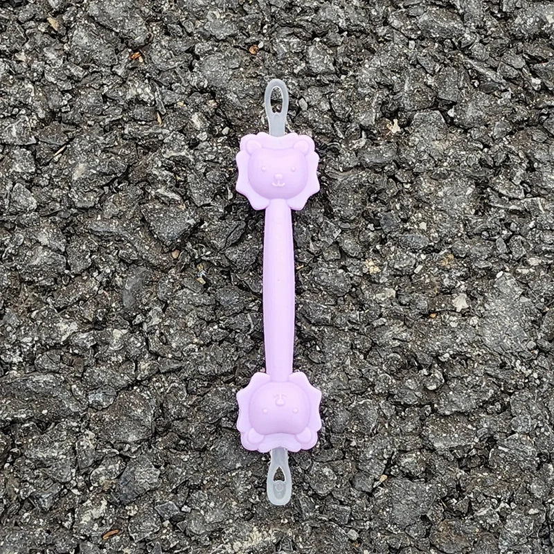 Silicone Baby Ear Wax Cleaner with Double-Headed Spoon