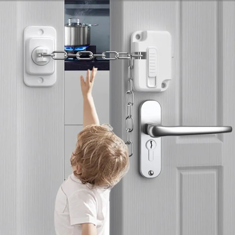 Adjustable Child Safety Locks for Windows and Doors