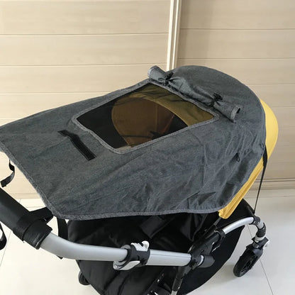 Baby Stroller Sunshade Canopy Cover for UV Protection