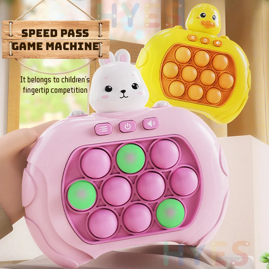 Light-Up Fidget Bubble Game Toy for Kids and Adults