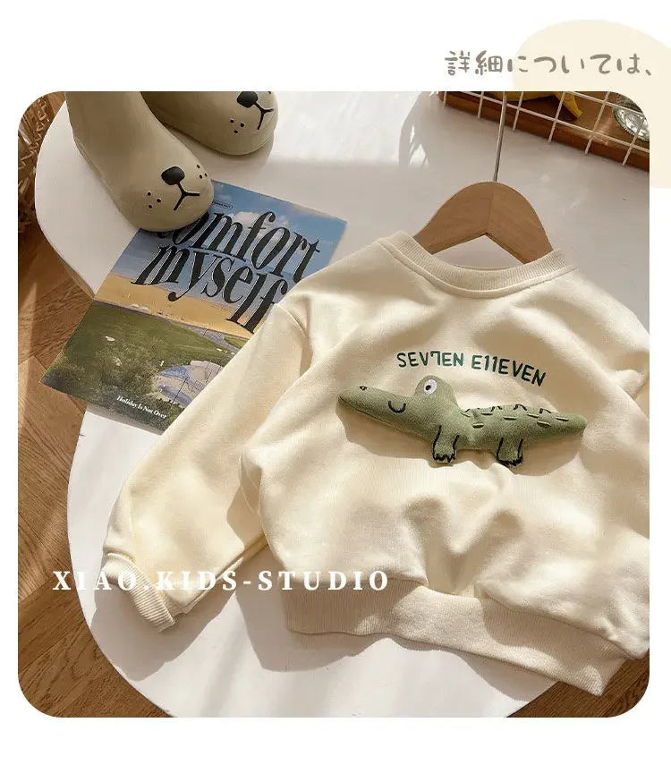Dinosaur Hoodie and Pants Set for Toddler Boys & Girls