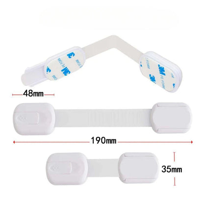 Child Safety Cabinet Locks - Adhesive Drawer Latches