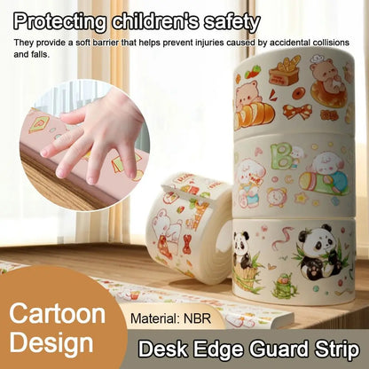 2m Soft Foam Desk Edge Guard for Baby Safety