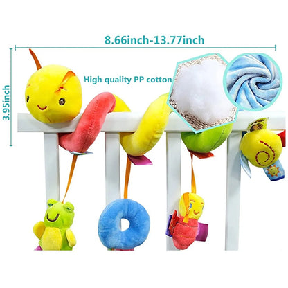 Plush Baby Rattles and Teething Toys for Early Learning
