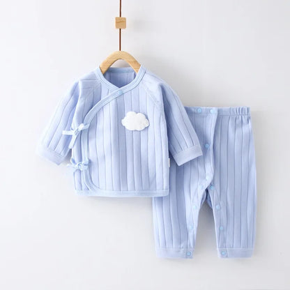 Newborn Baby Set for Boys and Girls - Long Sleeve T-Shirt & Pants