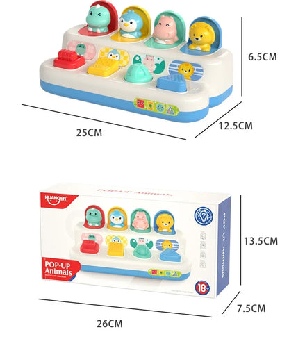 Montessori Cause and Effect Sensory Toy for Babies