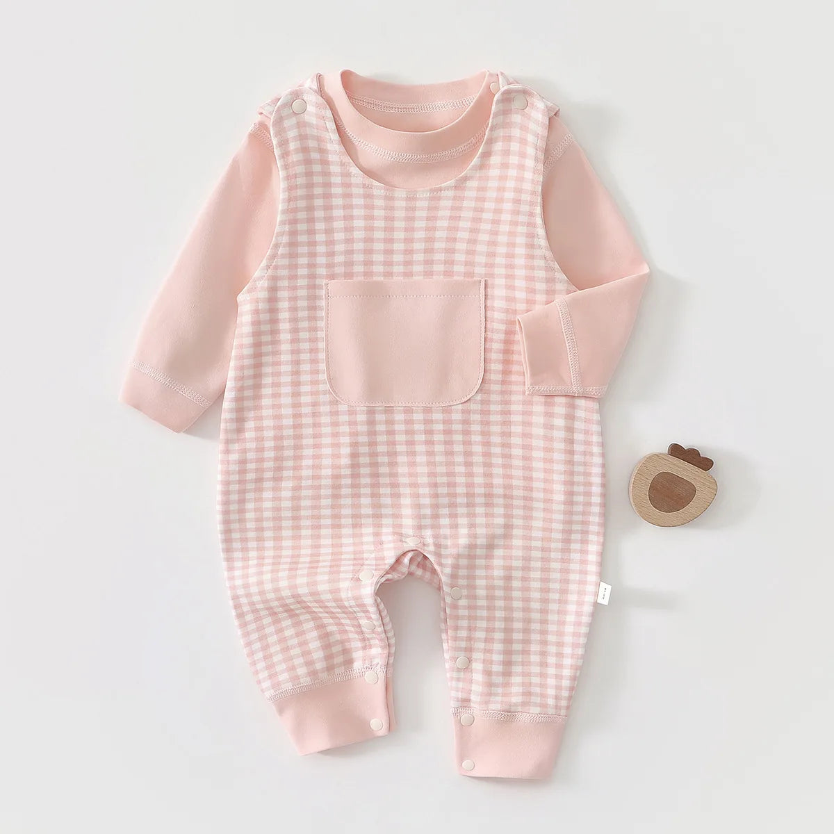 Autumn Baby Overalls and Long Sleeve Top Set for Kids