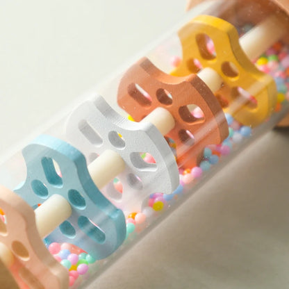 Montessori Rain Stick Rattle - Sensory Toy for Babies