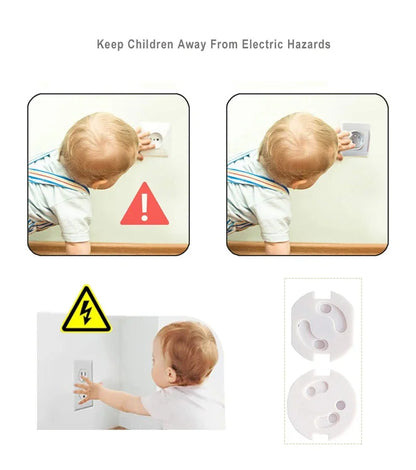 10PCS Child Safety Socket Covers for Electric Outlets
