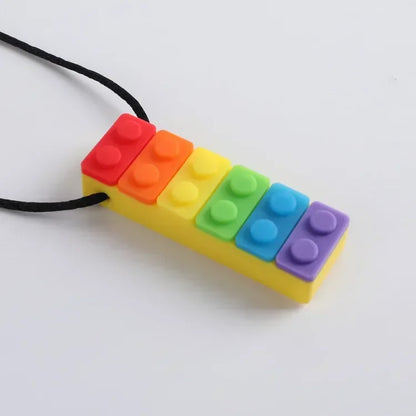 Silicone Chew Necklace for Kids with Sensory Needs