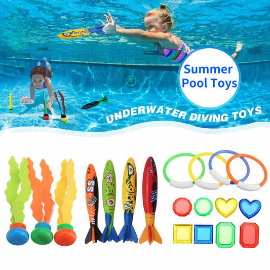 Shark Rocket Water Toy for Kids – Pool Dive Game