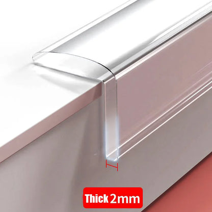 Clear PVC Corner Protectors for Baby Safety at Home