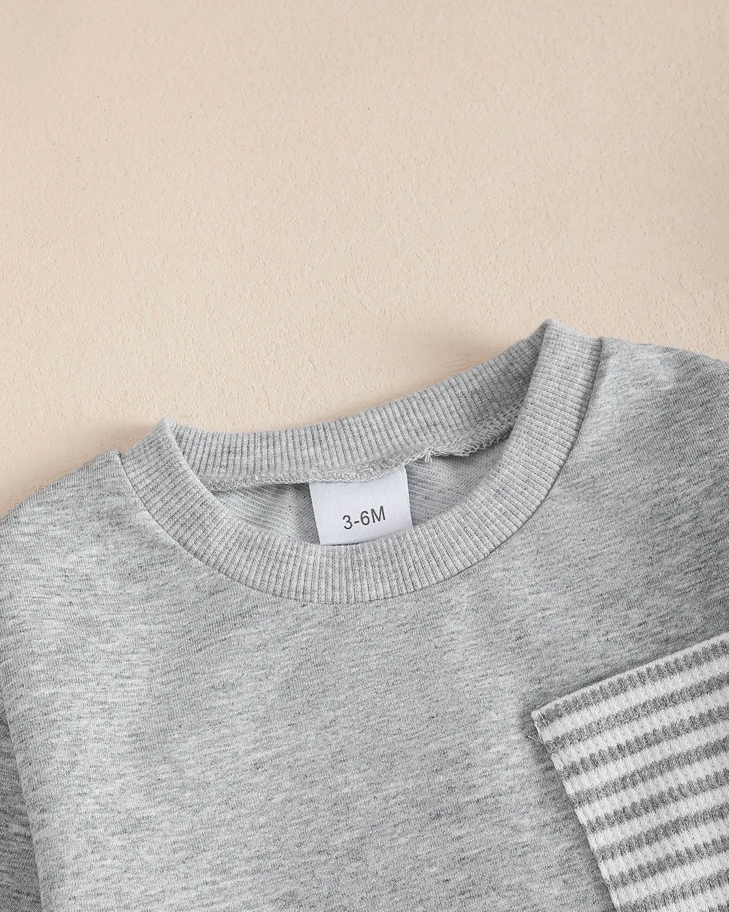 Baby Boys Soft Hoodie and Pants Set for Autumn Winter