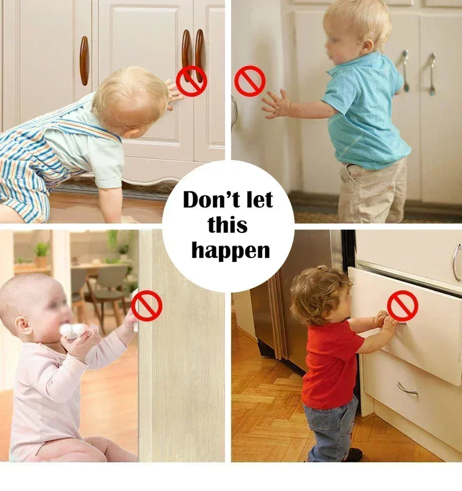 Magnetic Child Safety Lock for Drawers and Cabinets