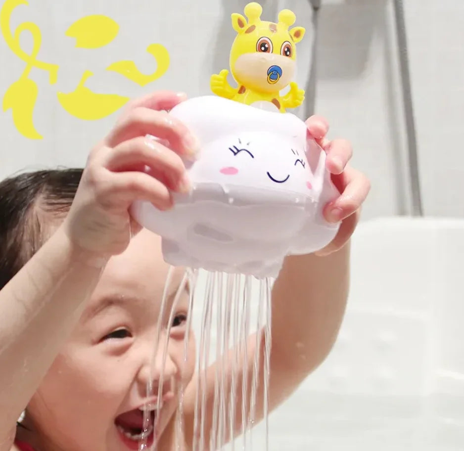 Cloud Bath Toy with Water Spraying Fun for Kids