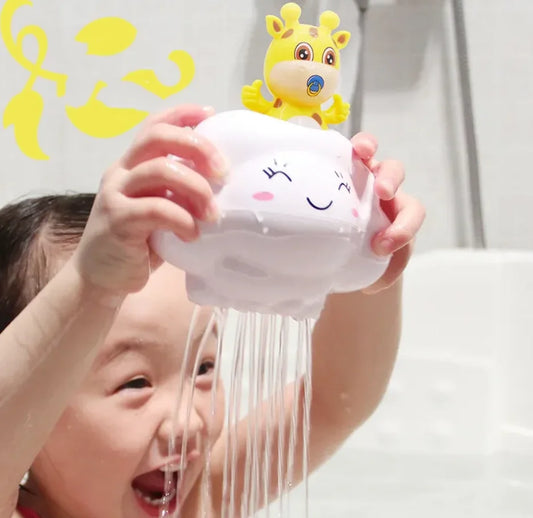 Cloud Bath Toy with Water Spraying Fun for Kids