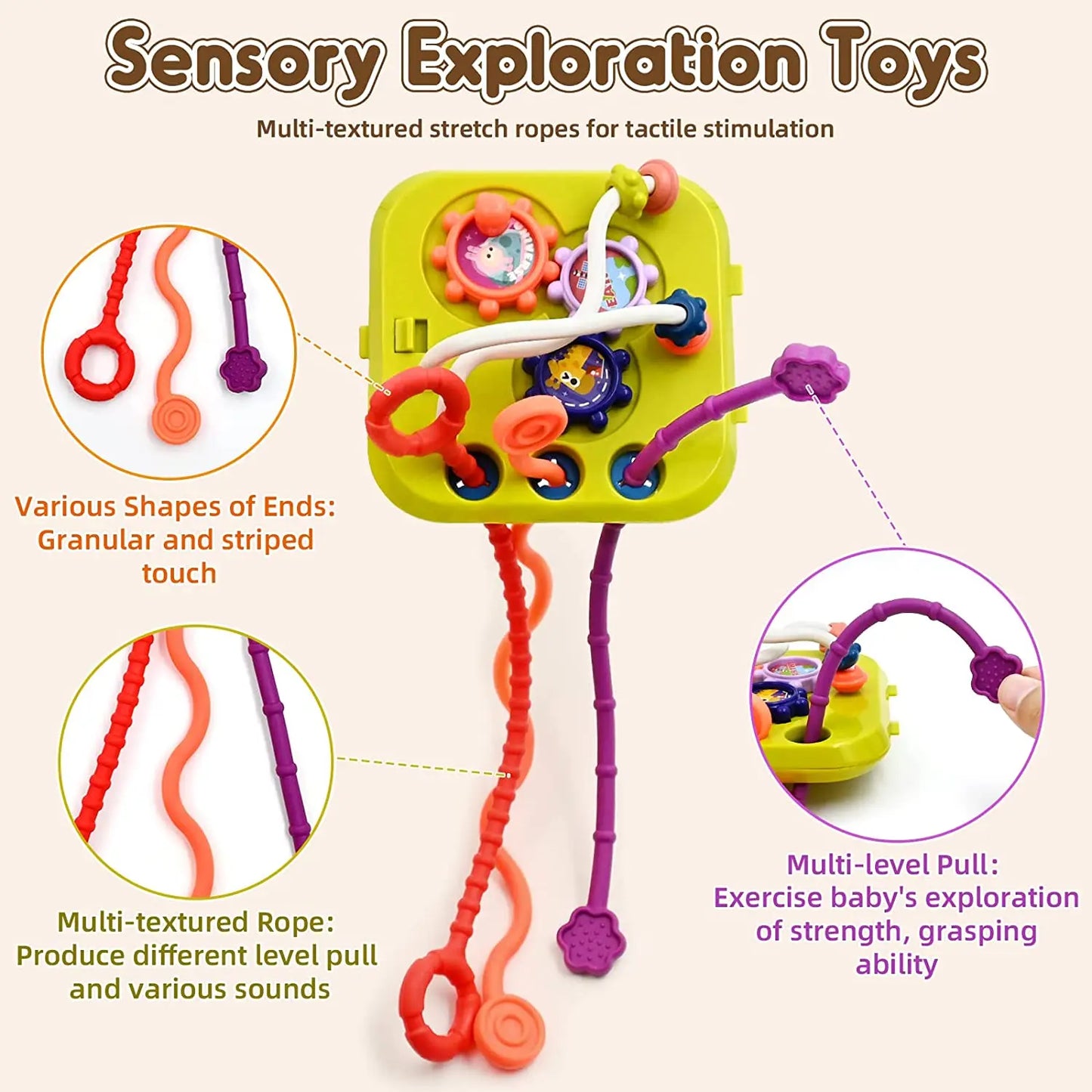 Montessori Shape Sorter Toy for Babies 0-3 Years