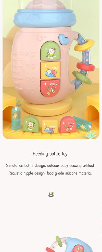 Musical Soothing Bottle Toy for Babies 18M+