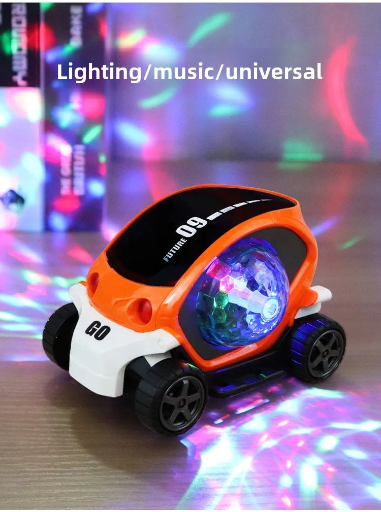 Toddler Electronic Car Toy for Crawling and Tummy Time