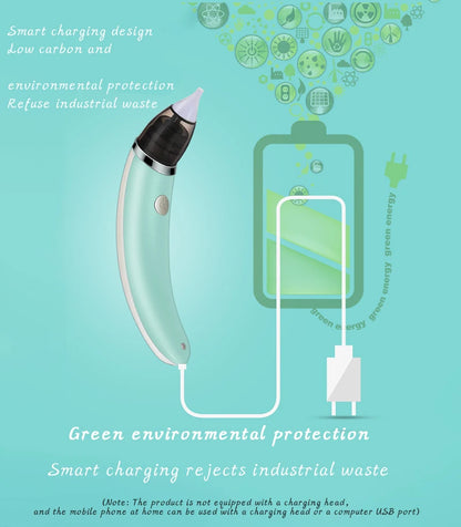 Electric Baby Nasal Aspirator for Safe Snot Removal