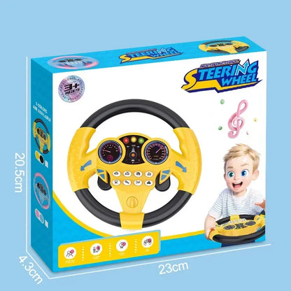 Kids Steering Wheel Toy for Early Education and Play