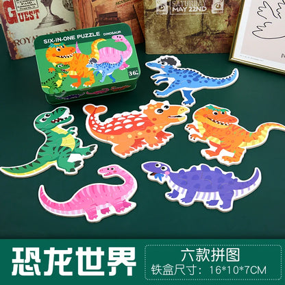 Alphabet and Number Wooden Puzzle for Toddlers 1-3 Years