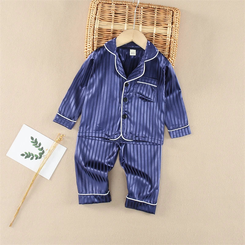 Baby Boys and Girls Long Sleeved Pajama Set 2-Piece Outfit