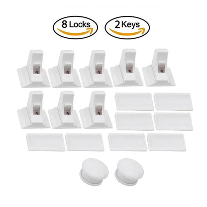 Magnetic Child Safety Lock for Drawers and Cabinets