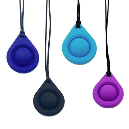Silicone Chew Necklace for Kids with Autism and Sensory Needs