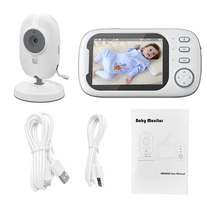 3.5 Inch Wireless Video Baby Monitor with Night Vision & Audio