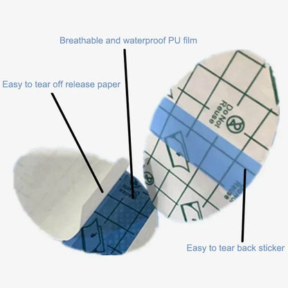 Baby Waterproof Ear Covers for Kids - Disposable Bath Stickers
