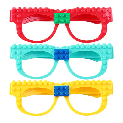 DIY Building Block Glasses Baseplate for Party Decor