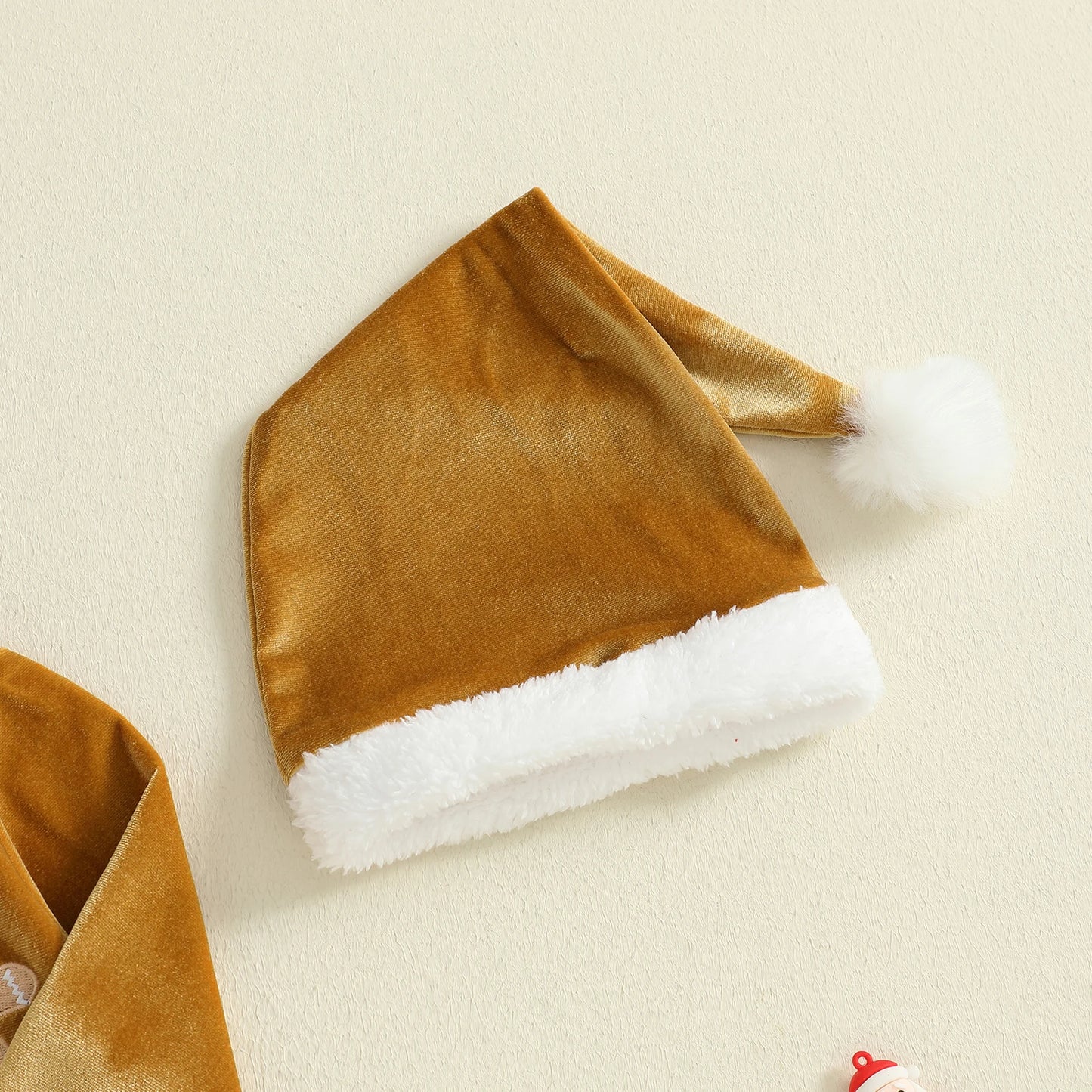 Velvet Christmas Outfit Set for Infant Boys and Girls