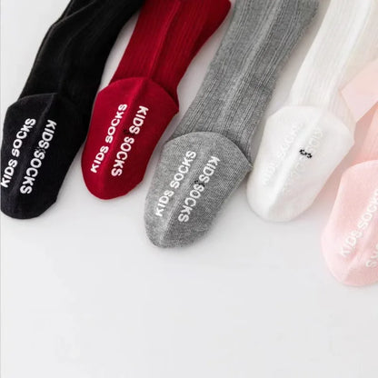 Red Bow Tie Knee High Socks for Infants and Toddlers