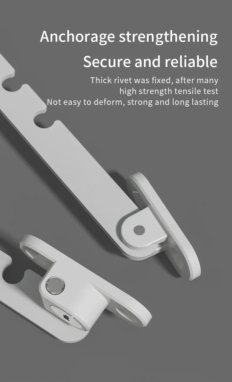 Adjustable Window Lock for Child Safety and Fall Prevention