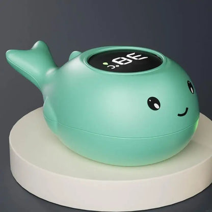 Whale Baby Bath Water Temperature Meter Floating Toy