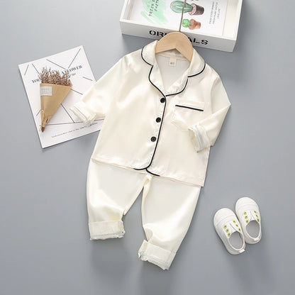 Baby Boys and Girls Long Sleeved Pajama Set 2-Piece Outfit