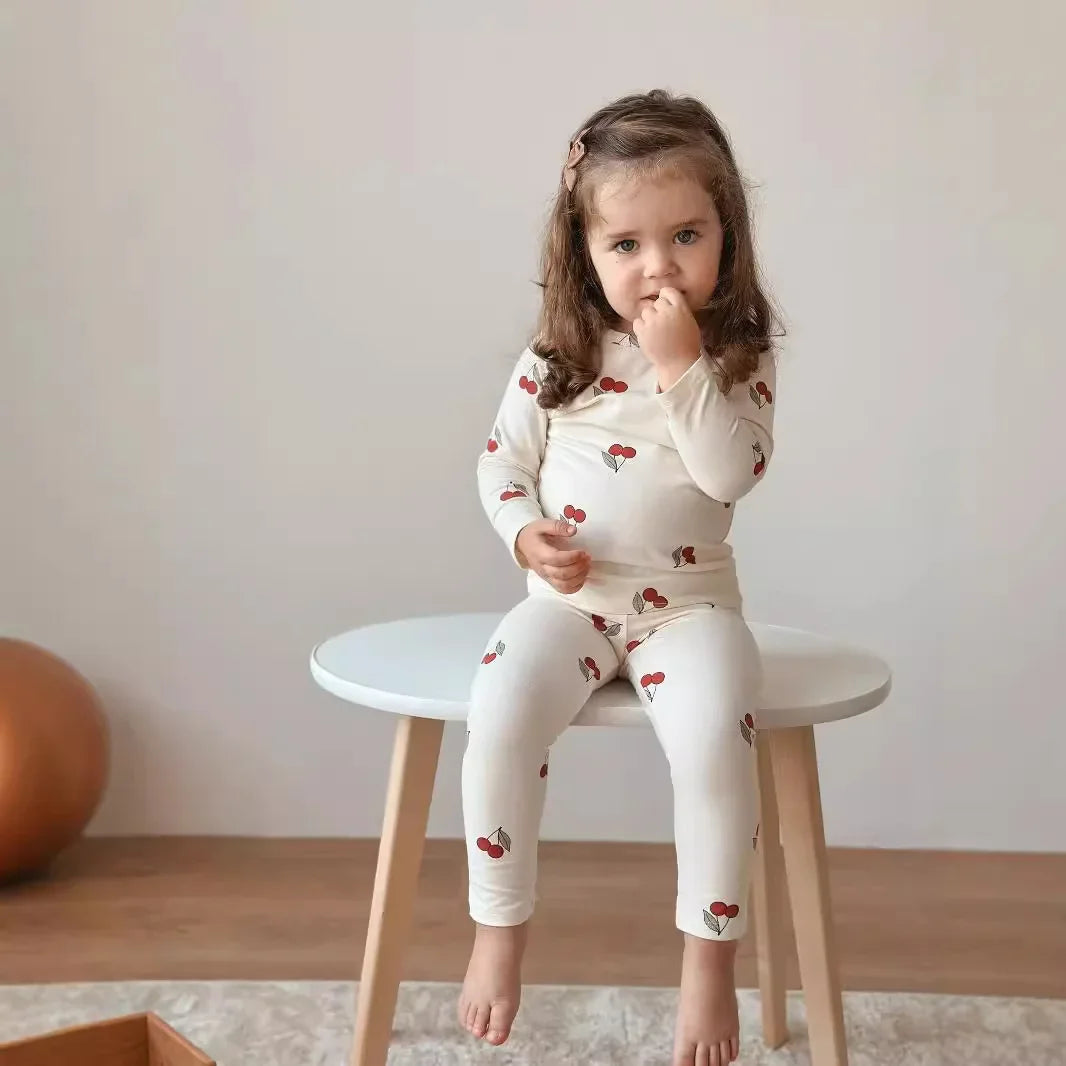 Cotton 2-Piece Pajama Set for Toddlers 1-6T
